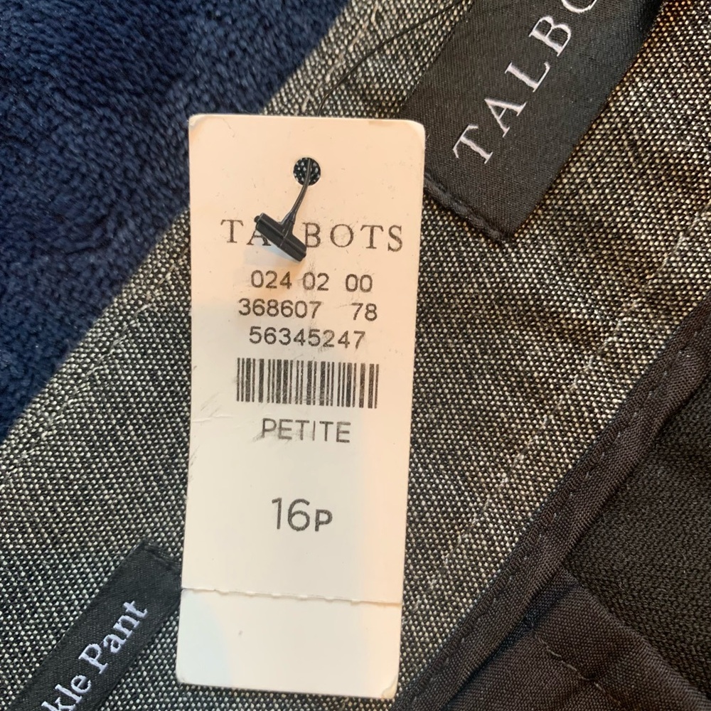 Talbots Gray Dress Pants with Straight Leg Design - Picture 4 of 5